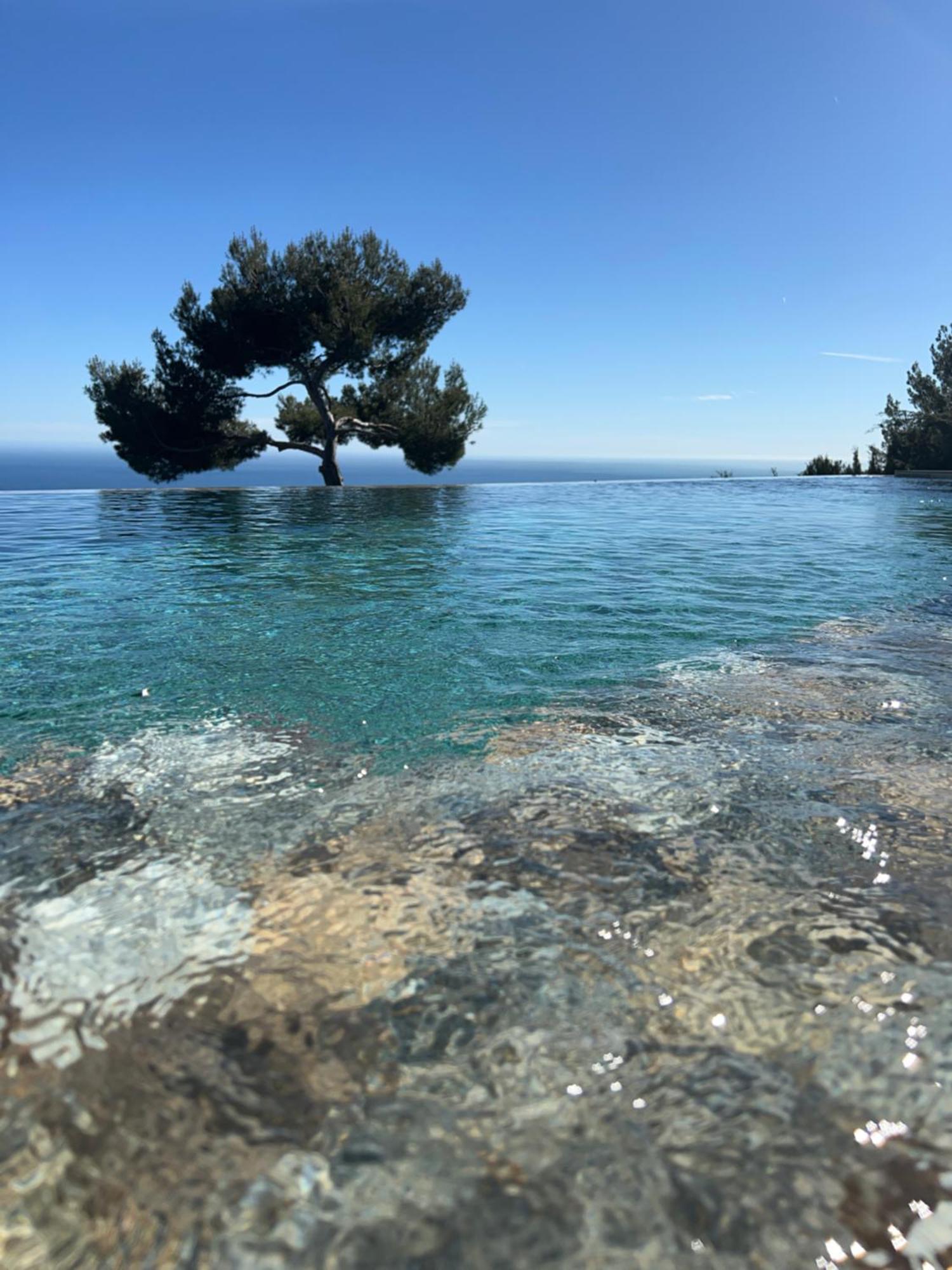 Eze - Appartement Dans Bas De Villa Avec Piscine Pres De Monaco Exteriér fotografie